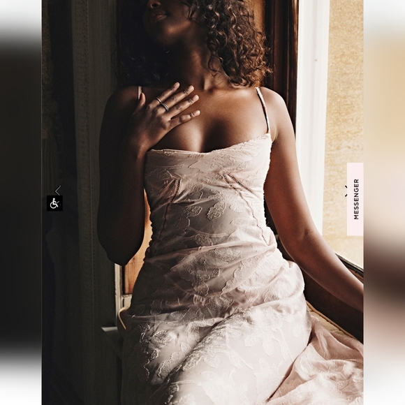 House of CB Soft Pink Seren Dress - Picture 15 of 16